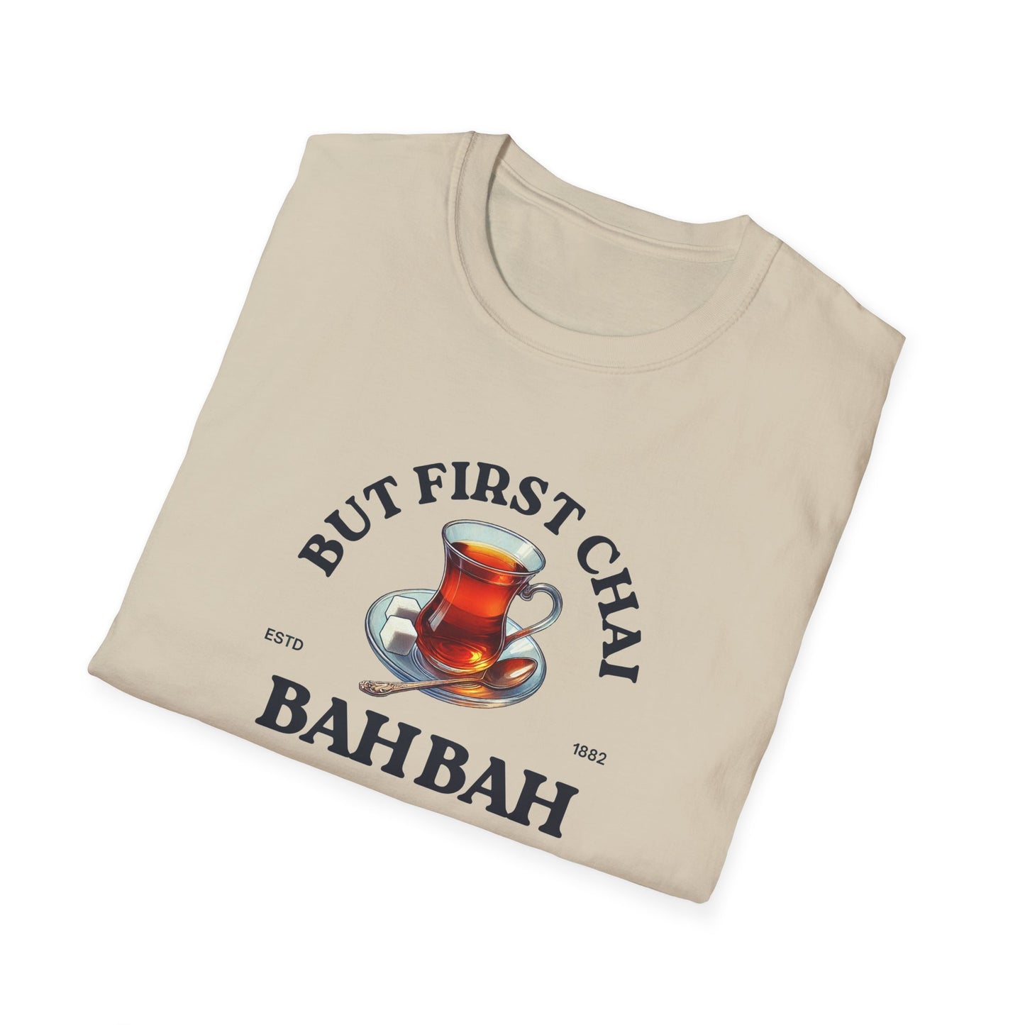 But First Chai – Persian Tea Lover’s Softstyle T-Shirt