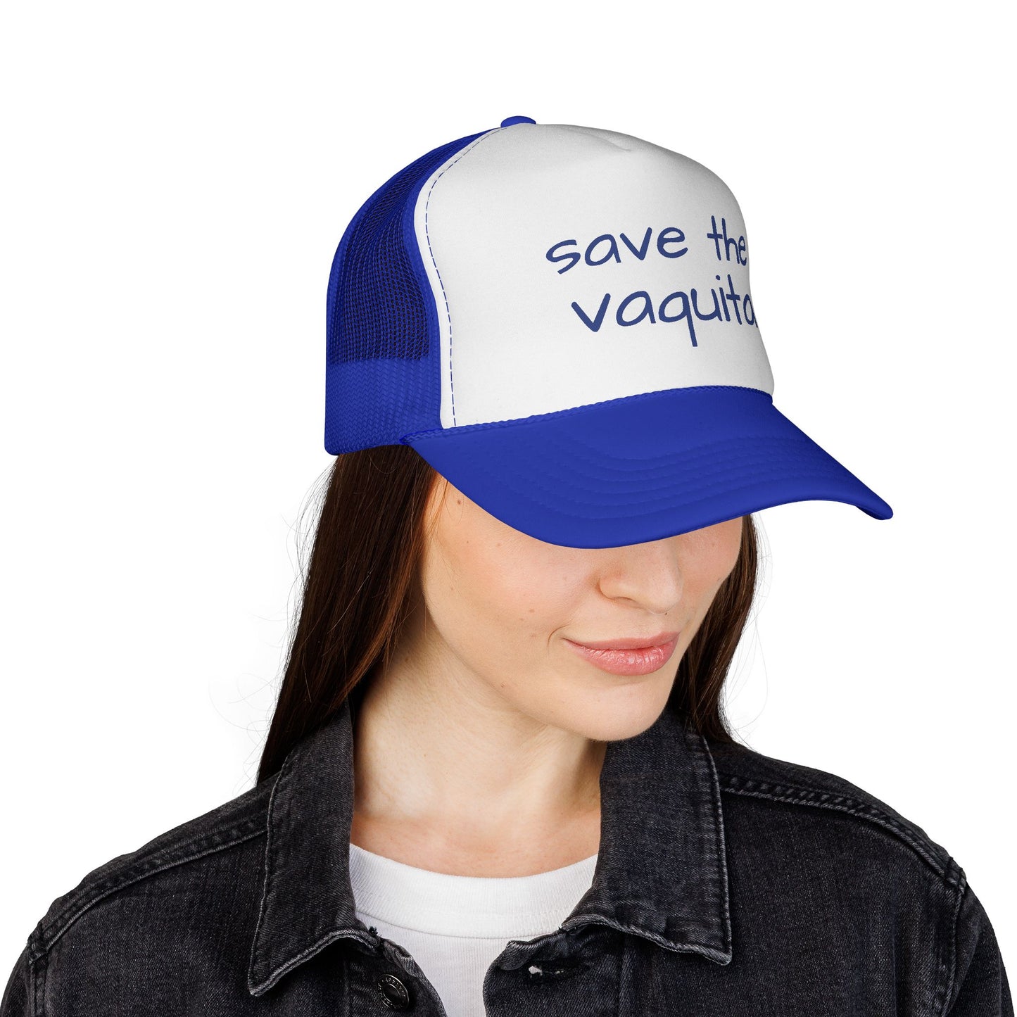 Save the Vaquita Trucker Cap