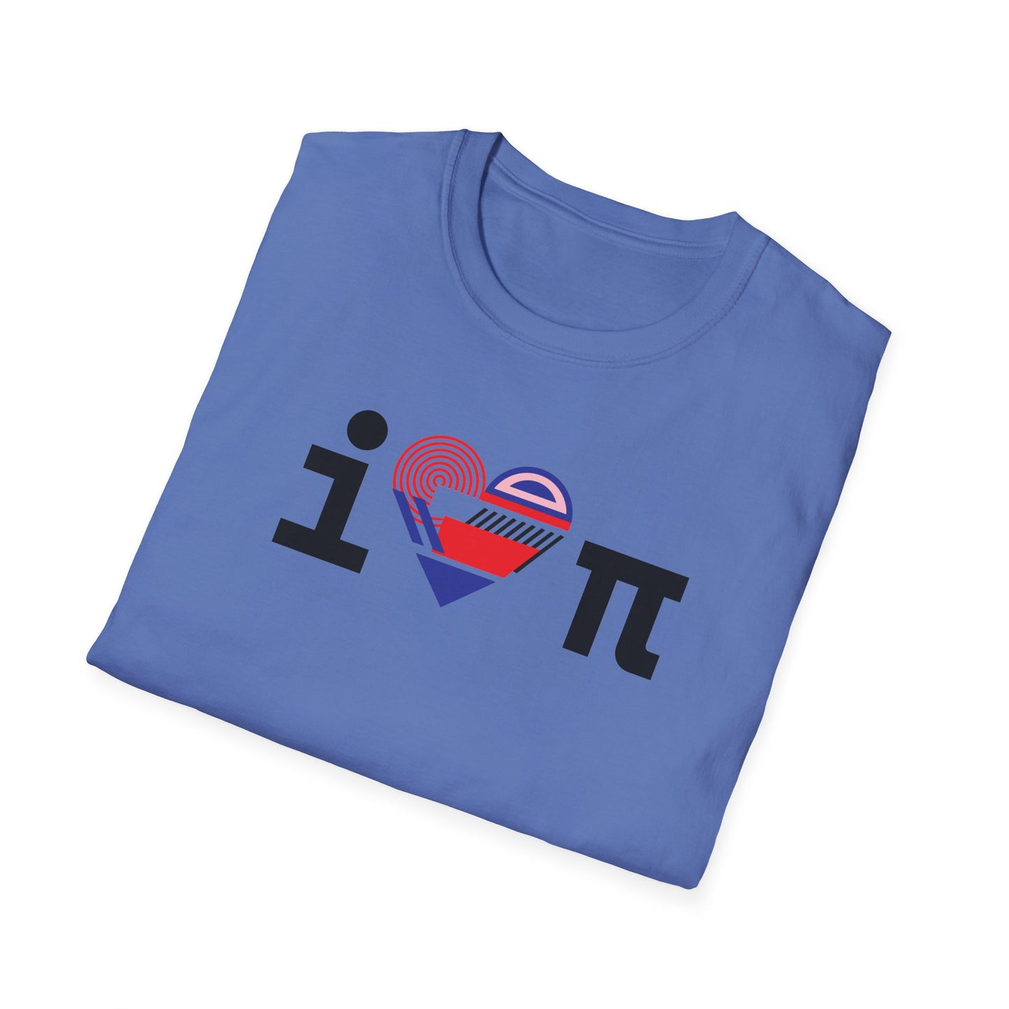 I Love Pi Unisex Softstyle T-Shirt – Math Lover’s Dream