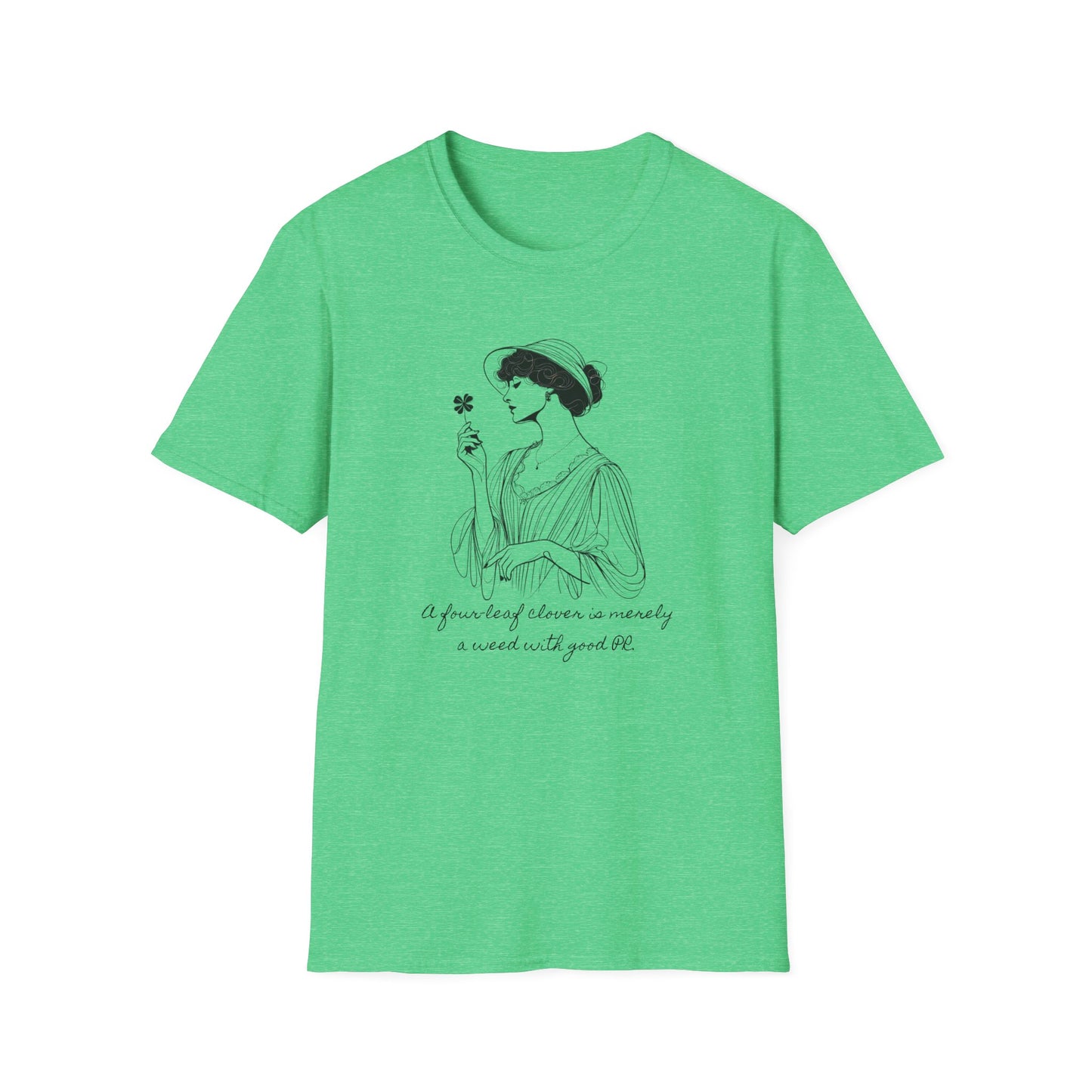 A Four-Leaf Clover with Good PR – George Bernard Shaw Inspired St. Patrick’s Day T-Shirt 🍀📖✨