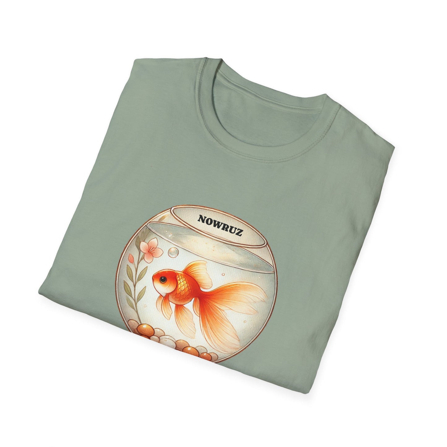 Nowruz Goldfish T-Shirt – Celebrate Persian New Year with Tradition