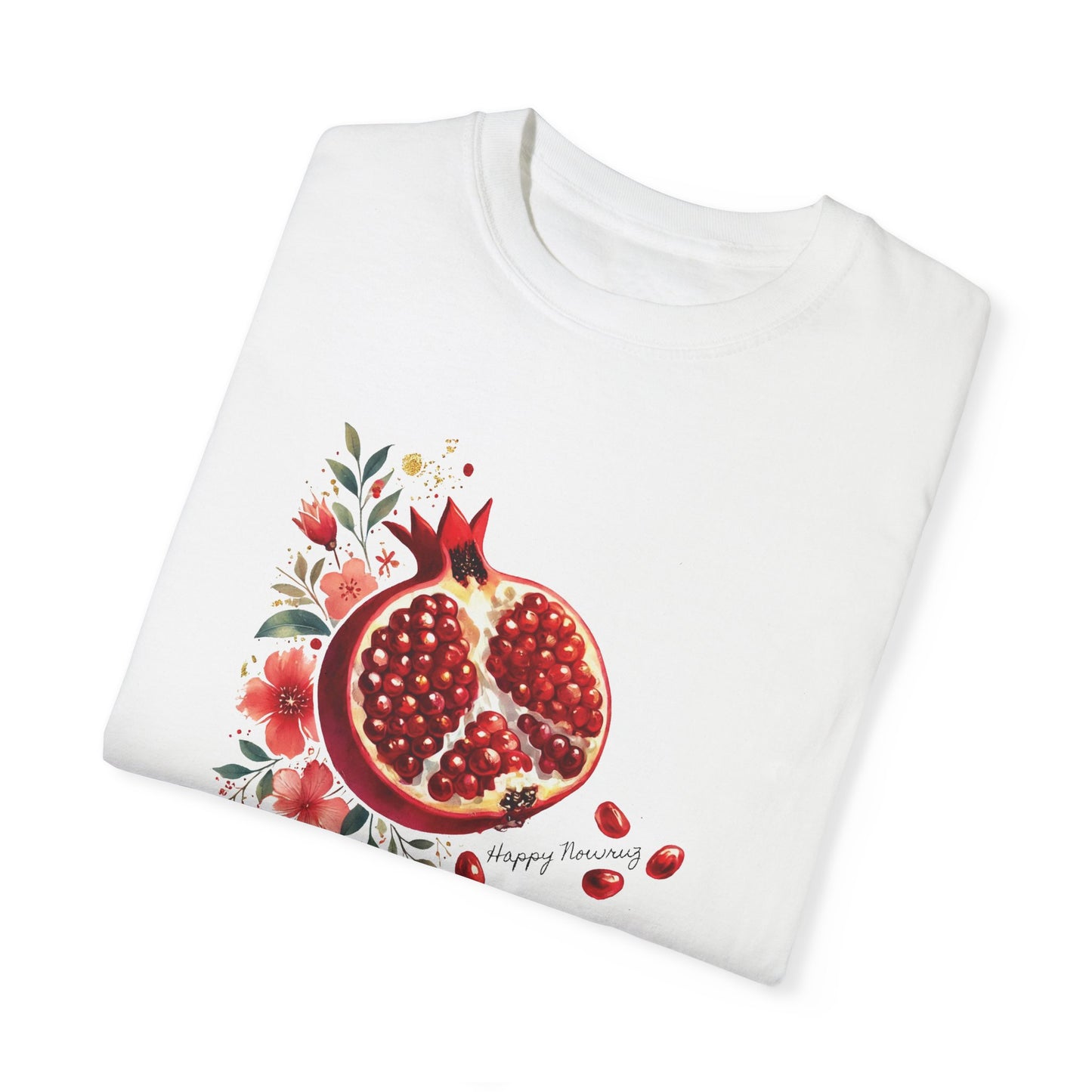 Nowruz Pomegranate T-Shirt – Celebrate Persian New Year in Style