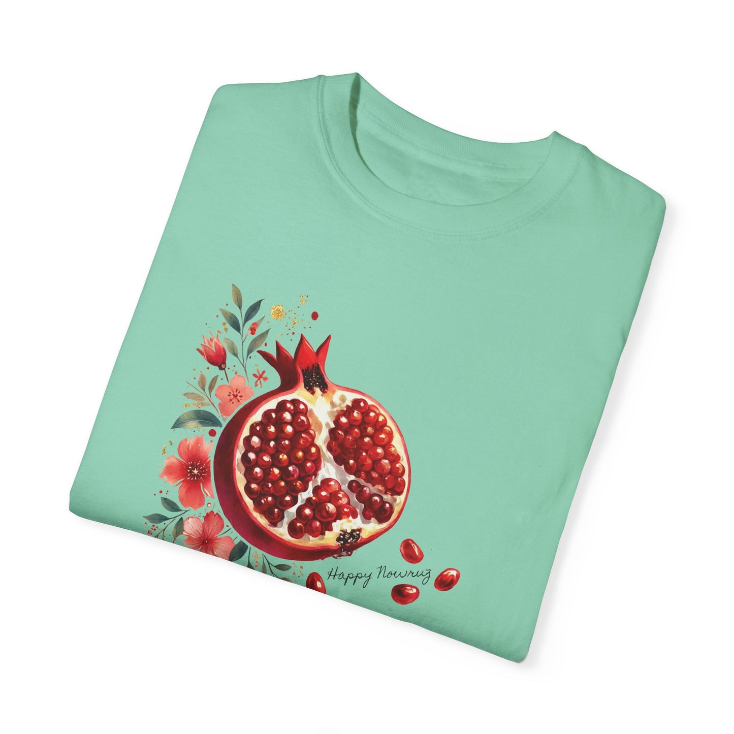 Nowruz Pomegranate T-Shirt – Celebrate Persian New Year in Style