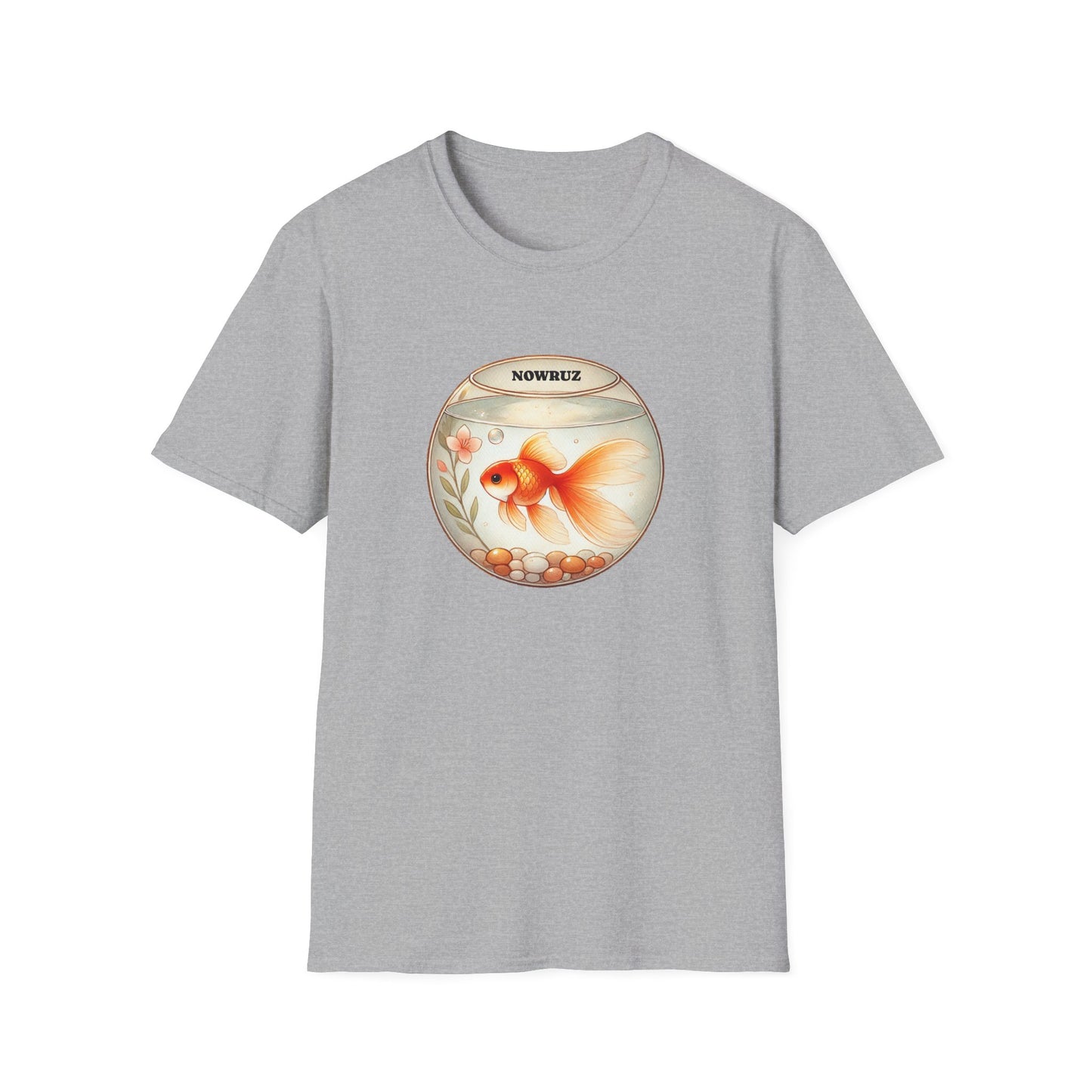 Nowruz Goldfish T-Shirt – Celebrate Persian New Year with Tradition