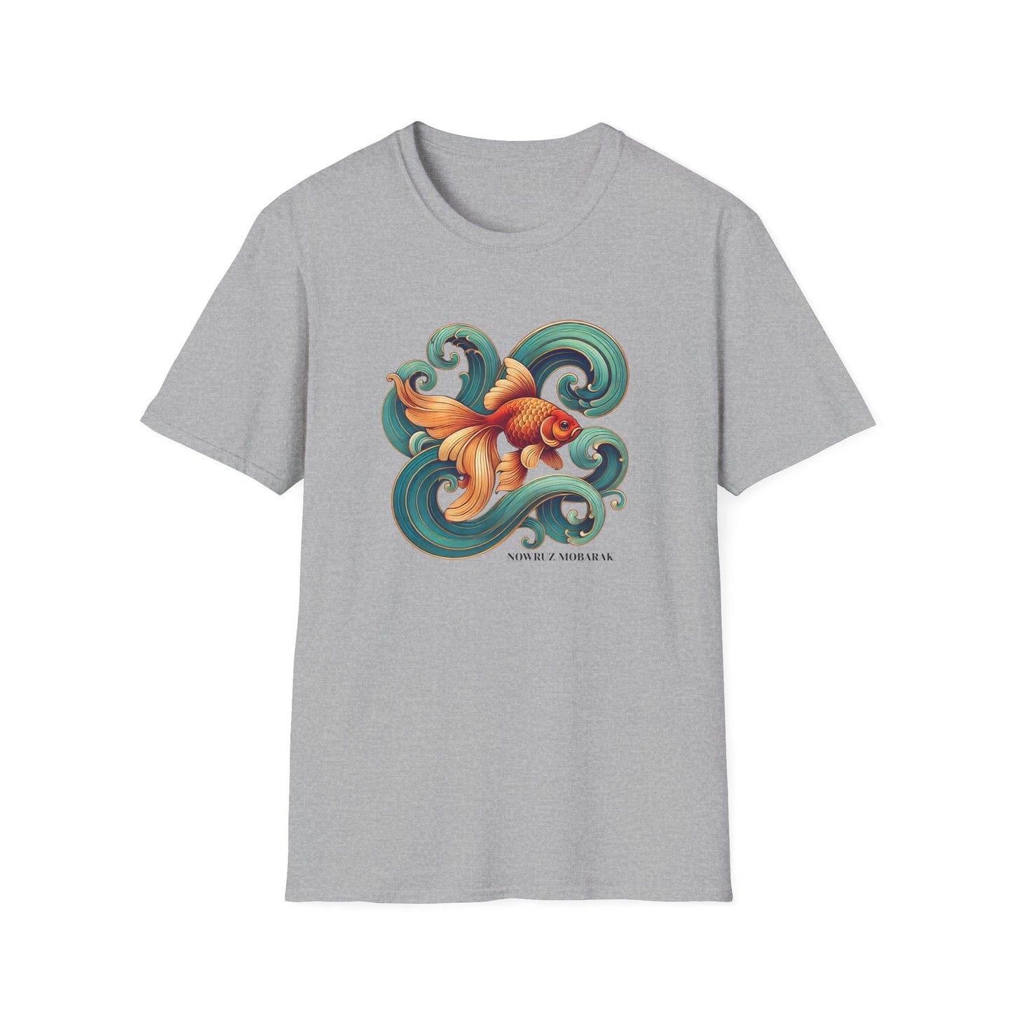 Nowruz Goldfish T-Shirt – Celebrate Persian New Year with Joy! 🐟✨