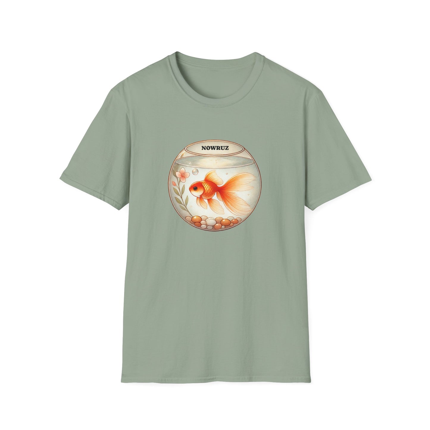 Nowruz Goldfish T-Shirt – Celebrate Persian New Year with Tradition