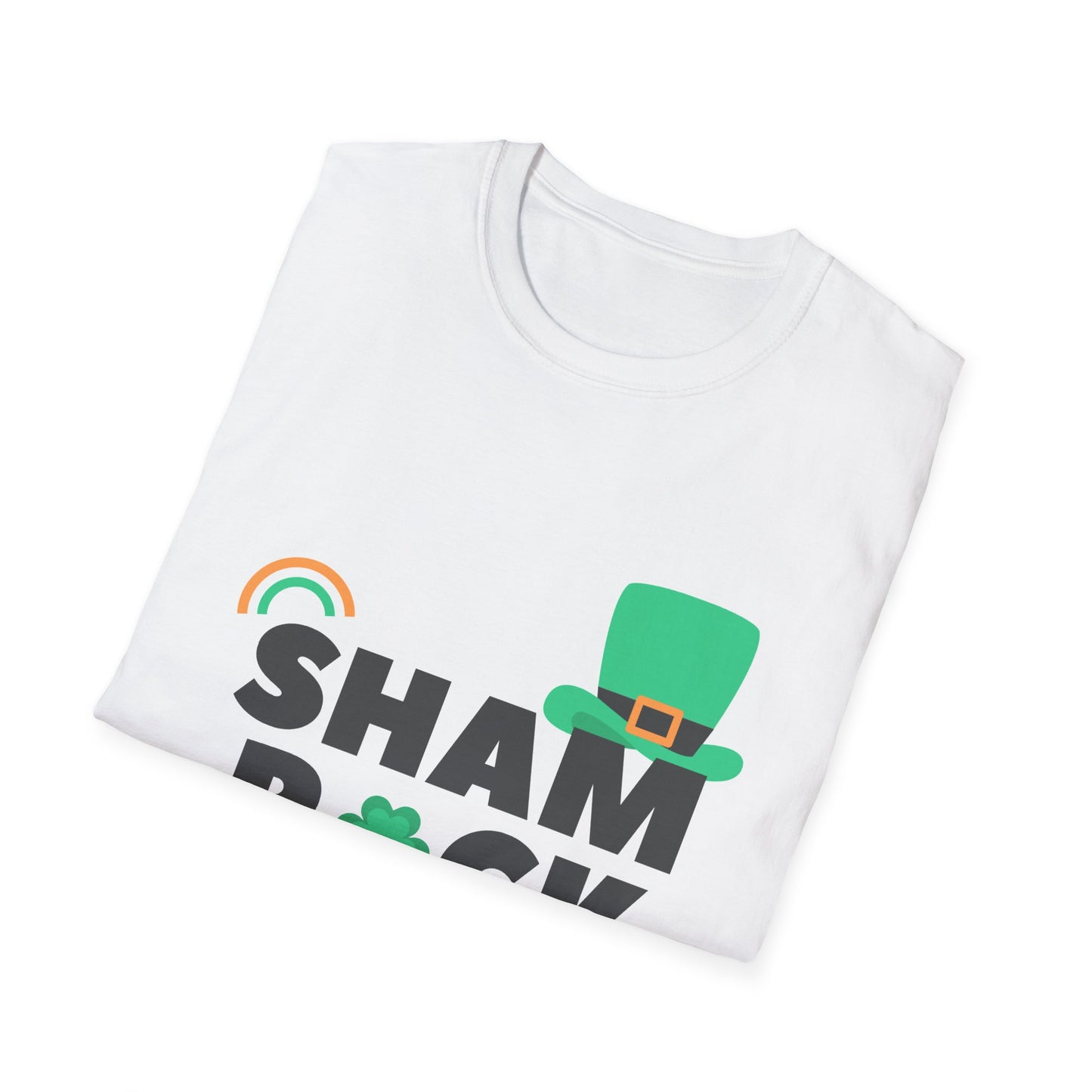 Shamrock On! Unisex Softstyle T-Shirt – Fun St. Patrick’s Day Shirt