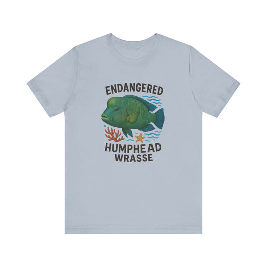 Endangered Humphead Wrasse T-Shirt – Ocean Conservation Tee by Nine Scoops
