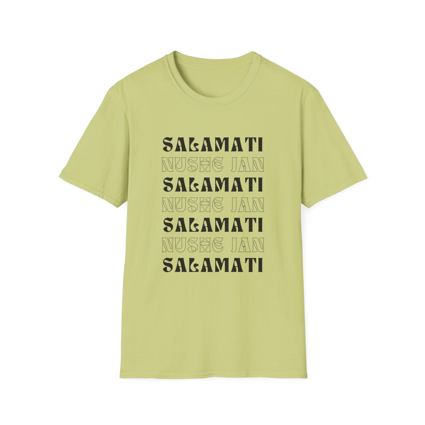 Salamati & Nushe Jan Unisex T-Shirt – Persian Culture & Farsi-Inspired Tee