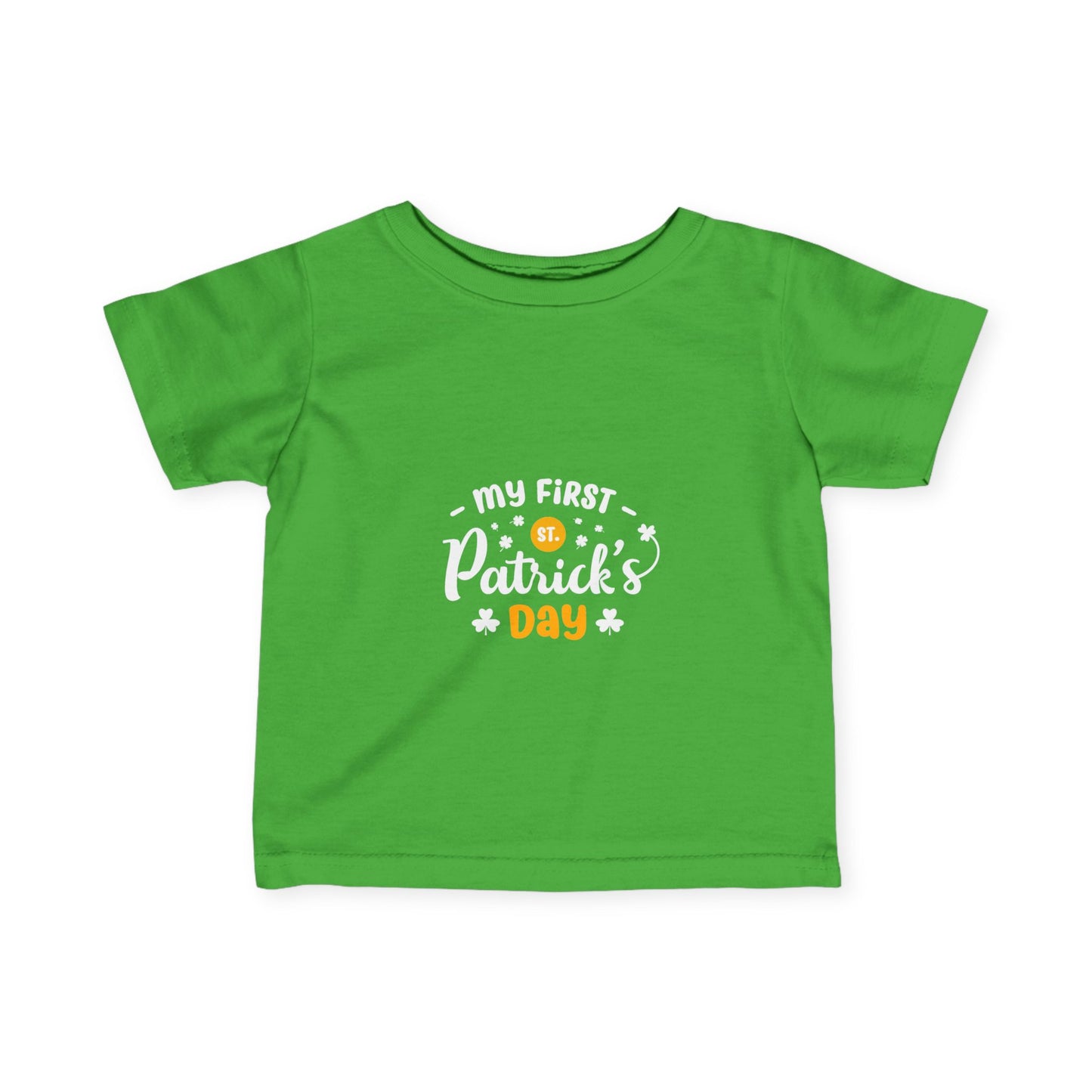 My First St. Patrick’s Day Infant Tee – Lucky Baby St. Paddy’s Day Shirt