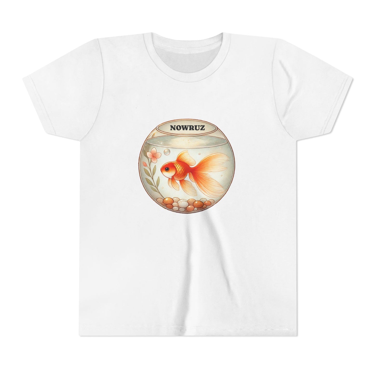 Nowruz Goldfish Youth T-Shirt – Festive Persian New Year Tee