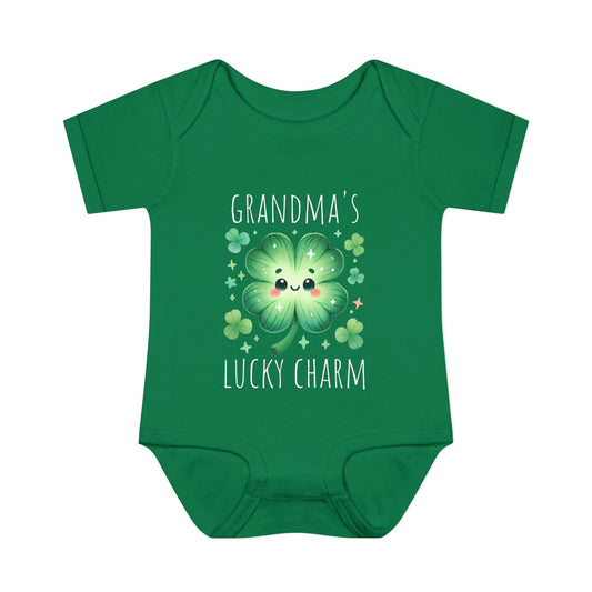 Custom Lucky Charm – Personalized St. Patrick’s Day Infant Bodysuit 🍀✨