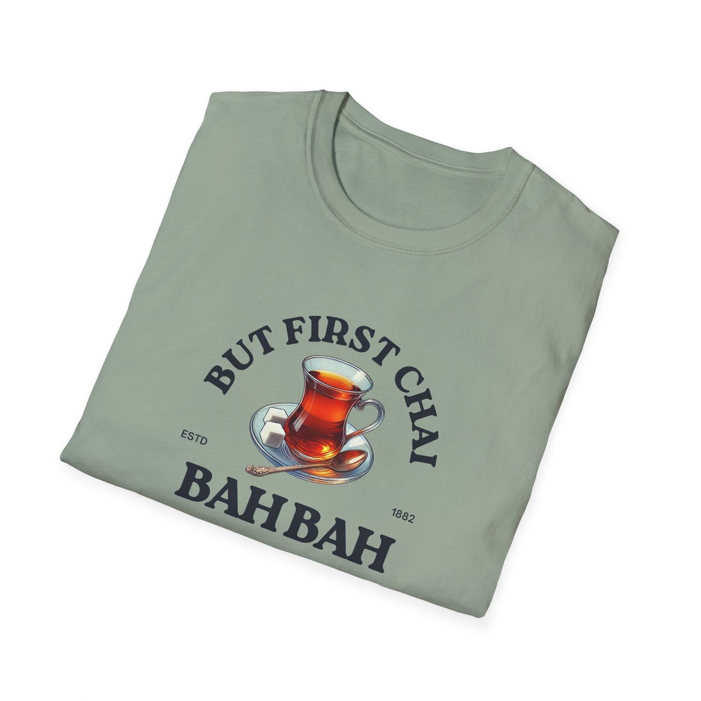 But First Chai – Persian Tea Lover’s Softstyle T-Shirt