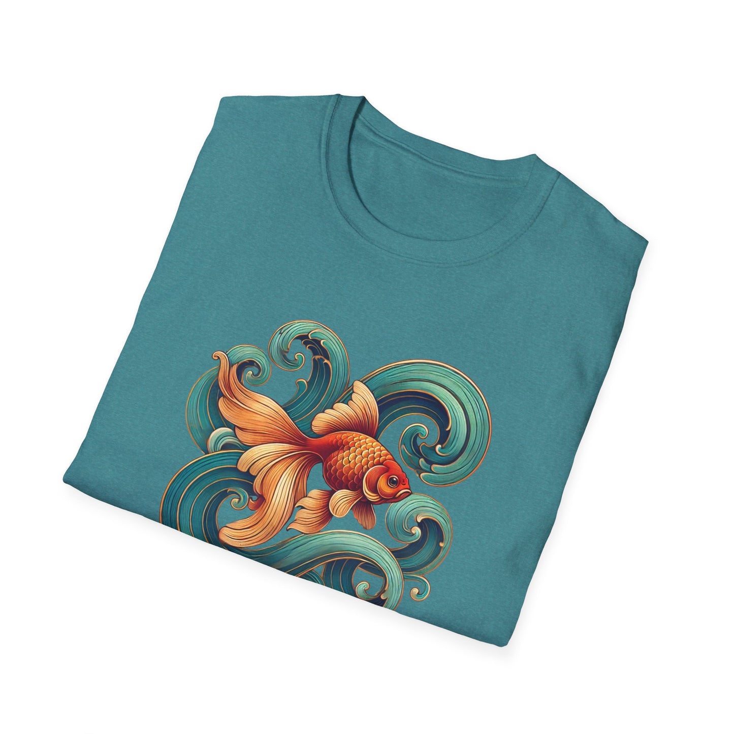 Nowruz Goldfish T-Shirt – Celebrate Persian New Year with Joy! 🐟✨