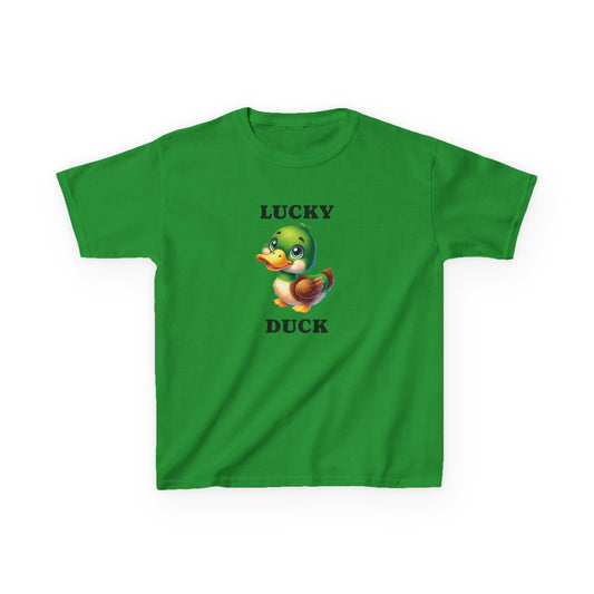 Lucky Duck – St. Patrick’s Day Kids Tee 🦆🍀