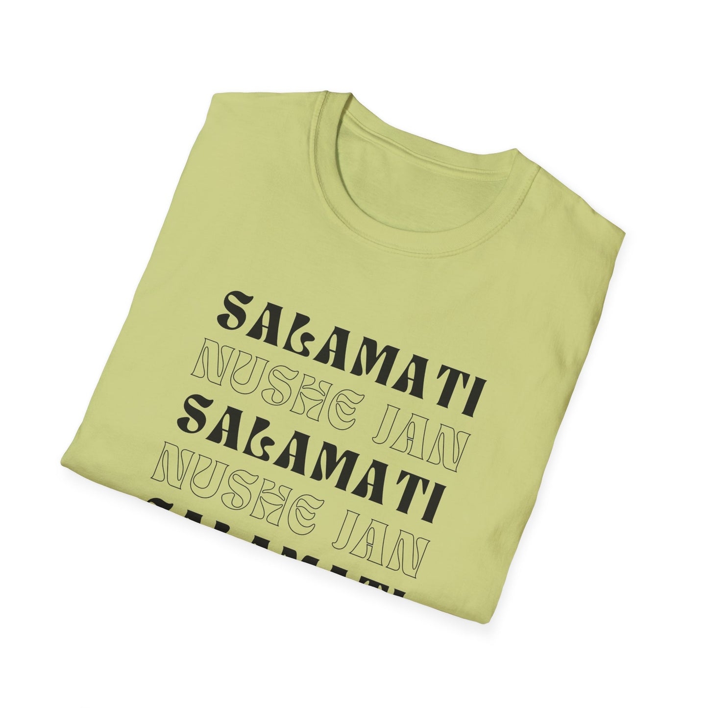 Salamati & Nushe Jan Unisex T-Shirt – Persian Culture & Farsi-Inspired Tee