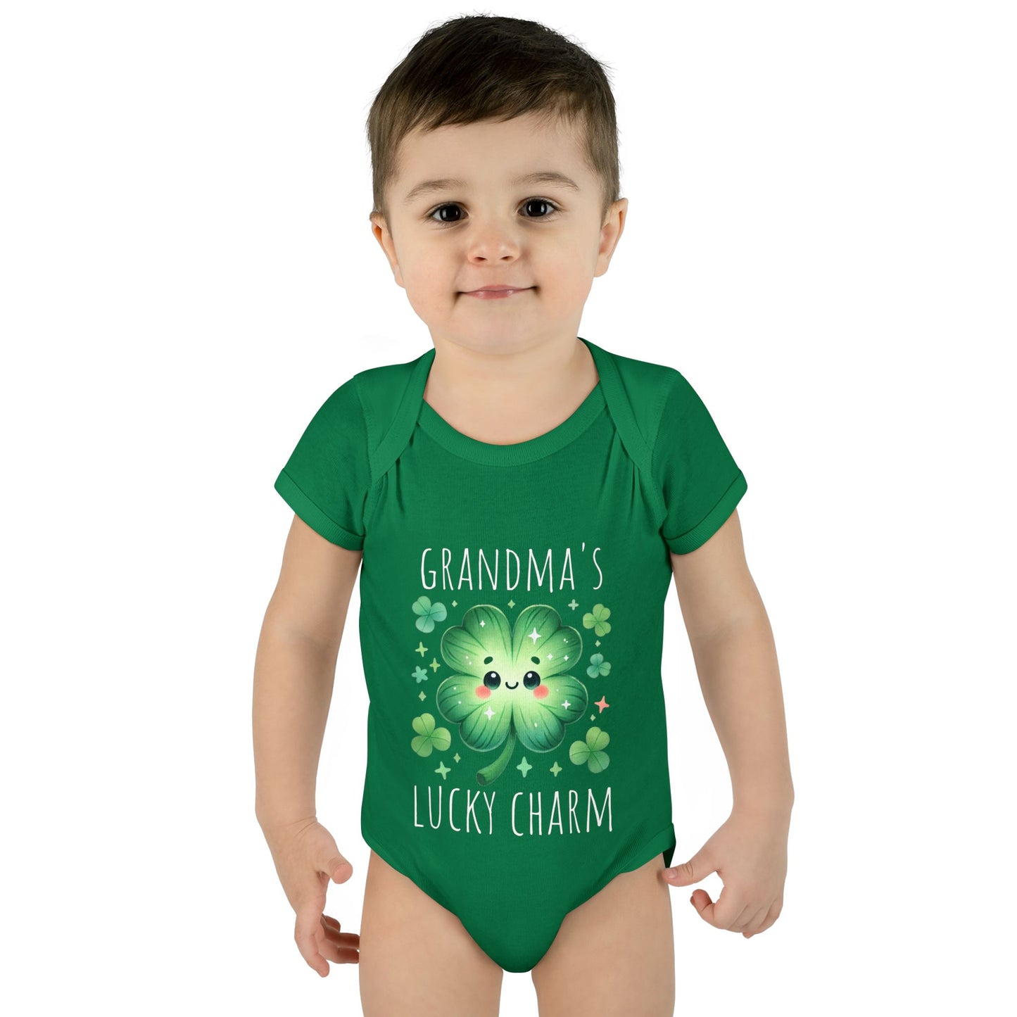 Custom Lucky Charm – Personalized St. Patrick’s Day Infant Bodysuit 🍀✨