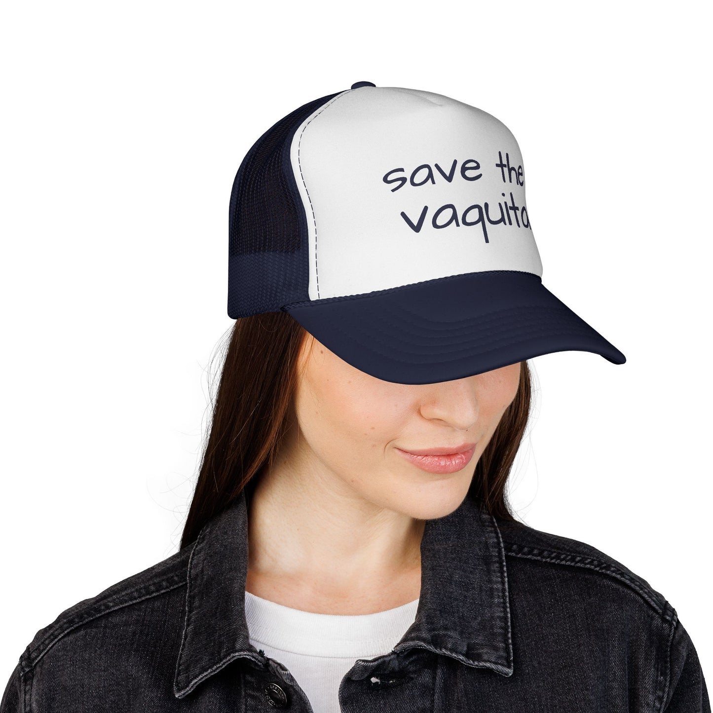 Save the Vaquita Trucker Cap