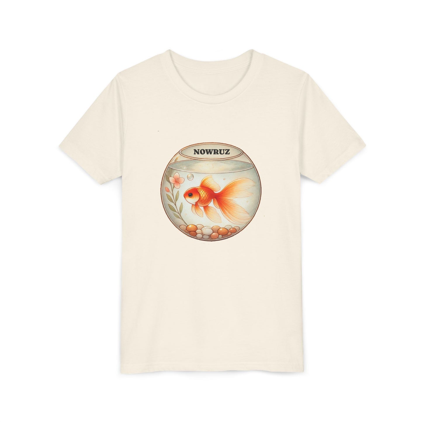 Nowruz Goldfish Youth T-Shirt – Festive Persian New Year Tee