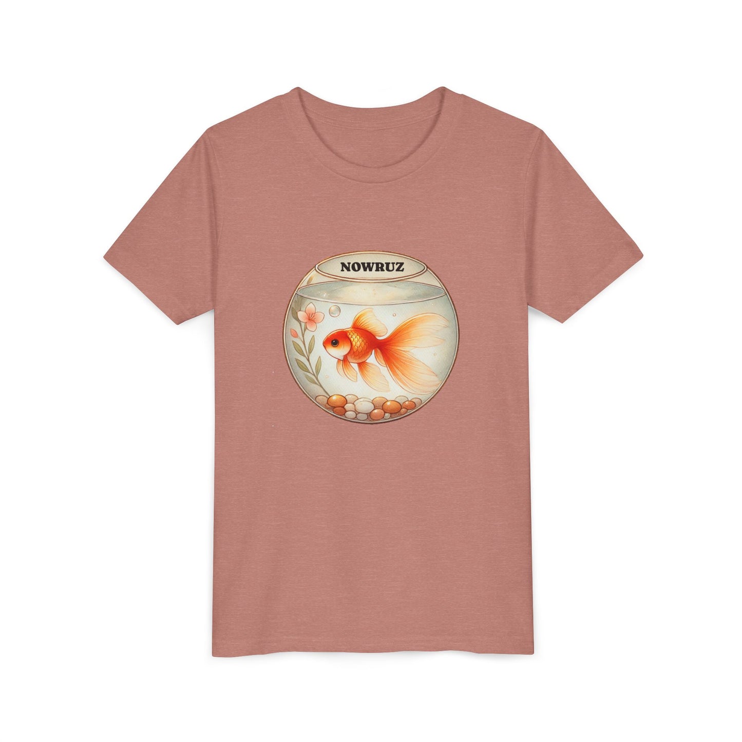 Nowruz Goldfish Youth T-Shirt – Festive Persian New Year Tee