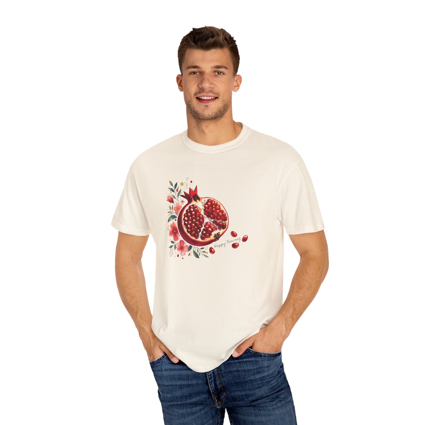 Nowruz Pomegranate T-Shirt – Celebrate Persian New Year in Style