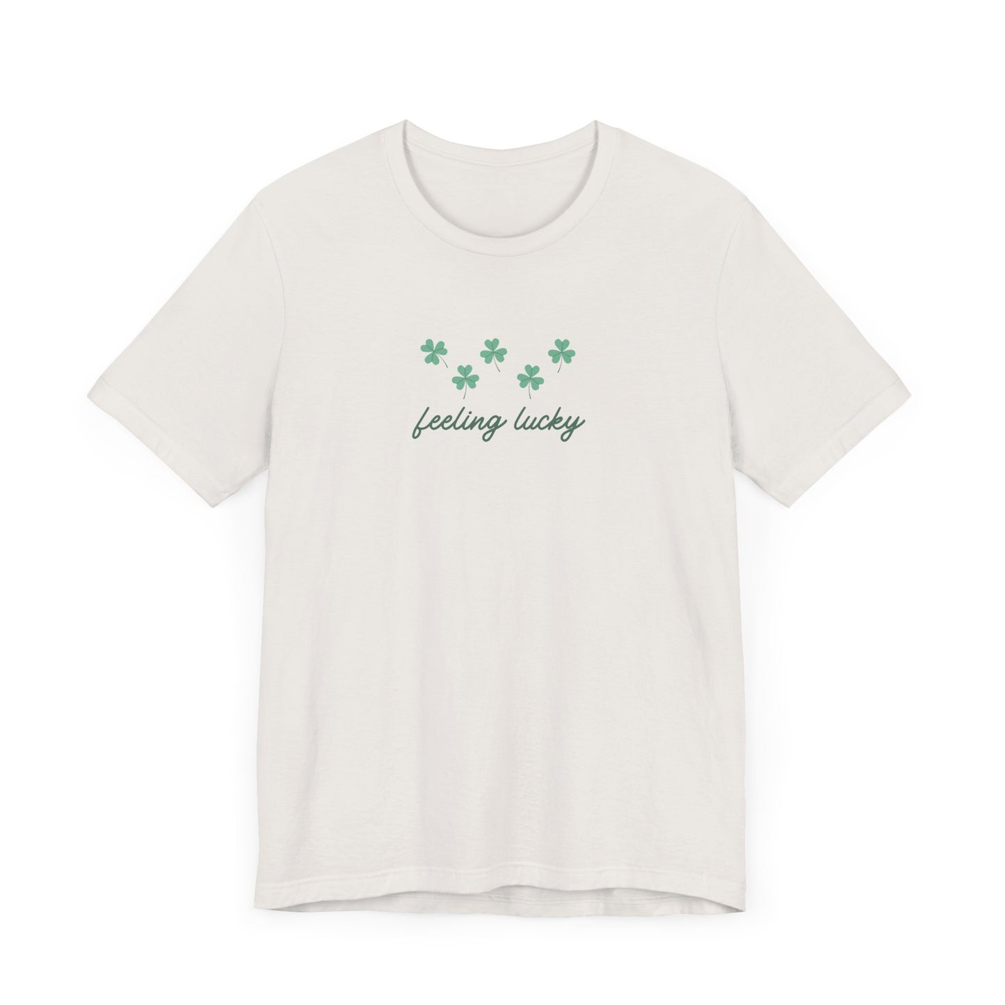 Feeling Lucky St. Patrick’s Day Unisex Jersey Short Sleeve Tee