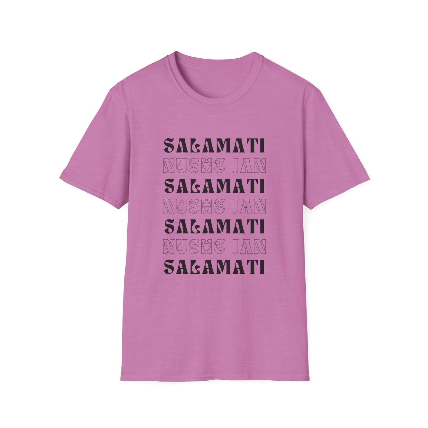 Salamati & Nushe Jan Unisex T-Shirt – Persian Culture & Farsi-Inspired Tee