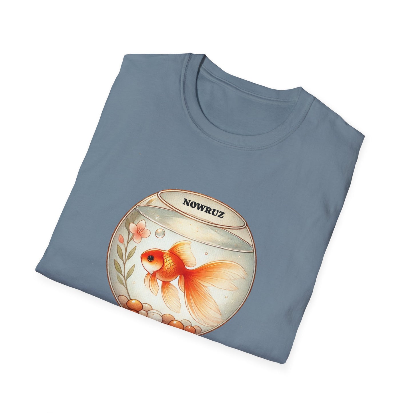 Nowruz Goldfish T-Shirt – Celebrate Persian New Year with Tradition