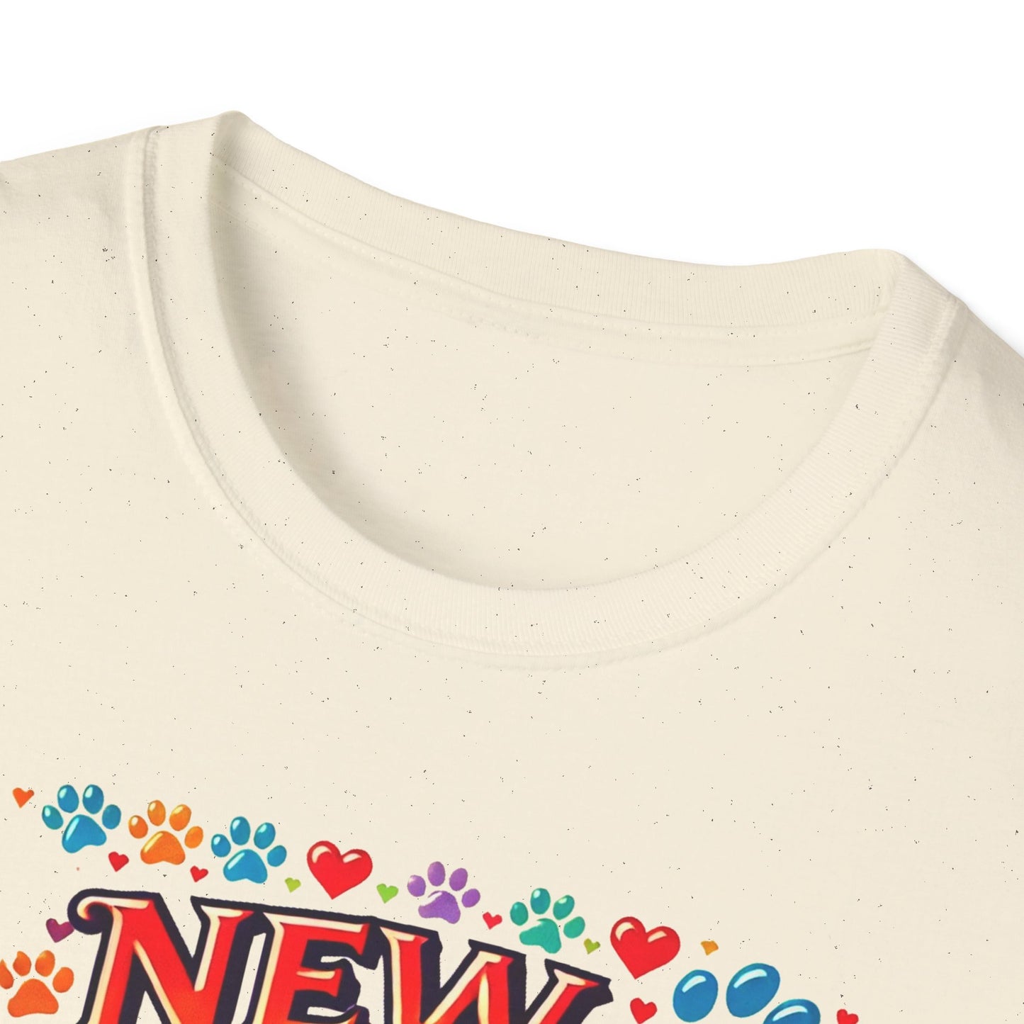 New Leash on Love Cotton T-Shirt – Promote Pet Adoption and Support Animal Rescues