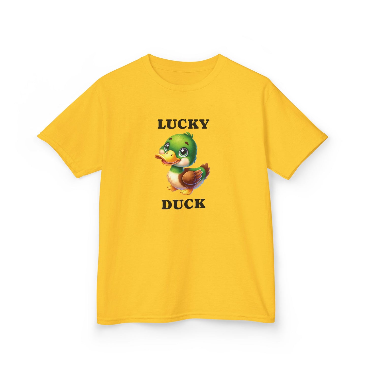 Lucky Duck – St. Patrick’s Day Kids Tee 🦆🍀