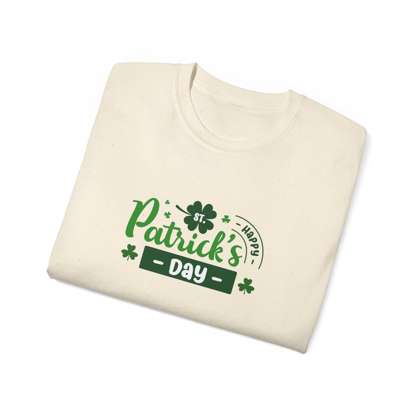 Happy St. Patrick’s Day T-Shirt – Lucky Shamrock Ultra Cotton Tee