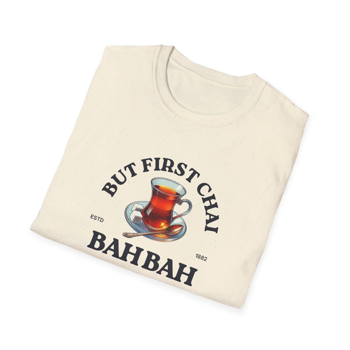 But First Chai – Persian Tea Lover’s Softstyle T-Shirt