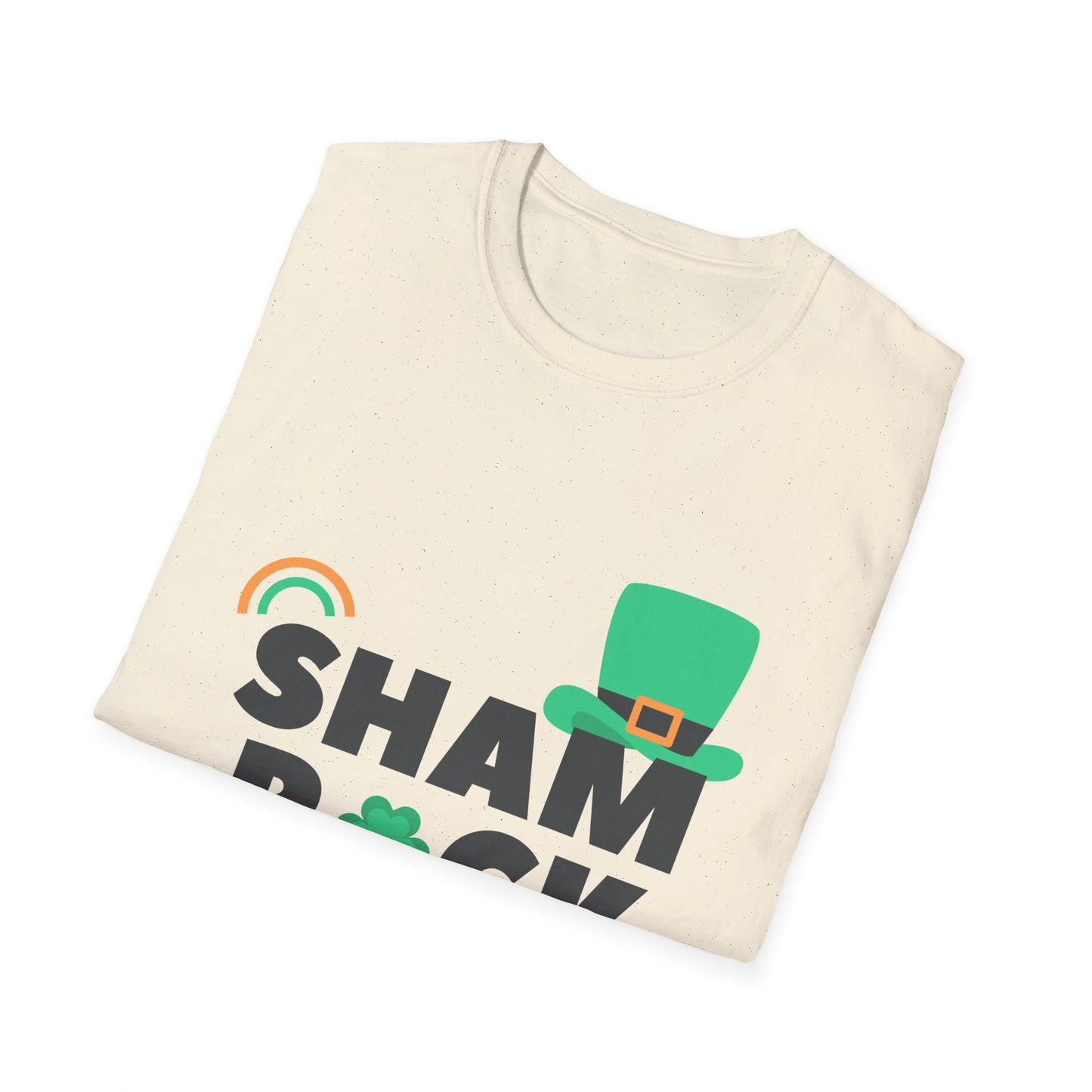 Shamrock On! Unisex Softstyle T-Shirt – Fun St. Patrick’s Day Shirt