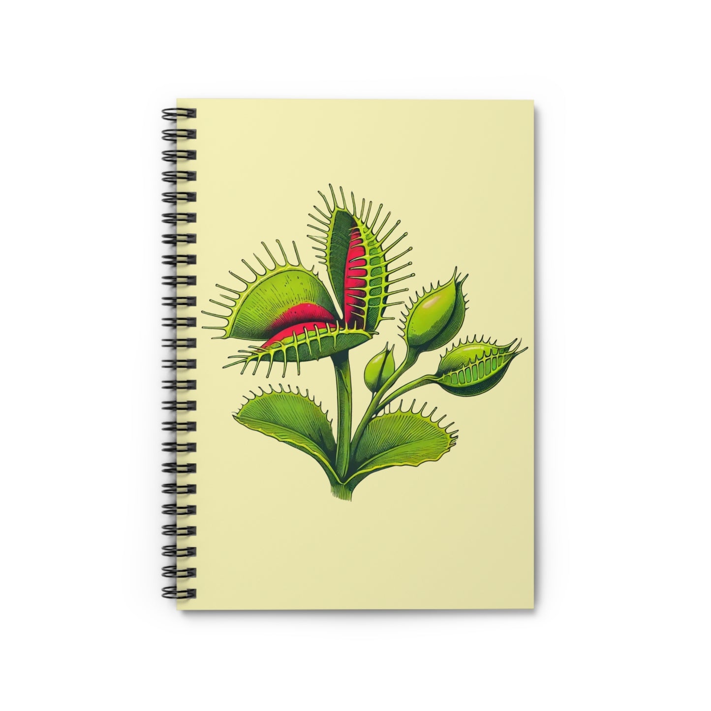 Venus Flytrap Spiral Notebook - Ruled Line | Inspired by Carolina Nature