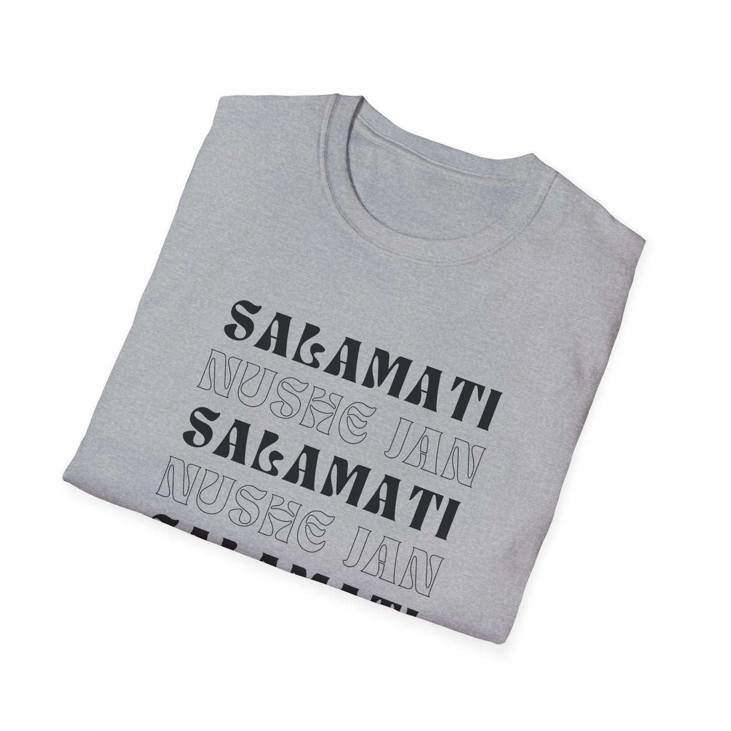 Salamati & Nushe Jan Unisex T-Shirt – Persian Culture & Farsi-Inspired Tee