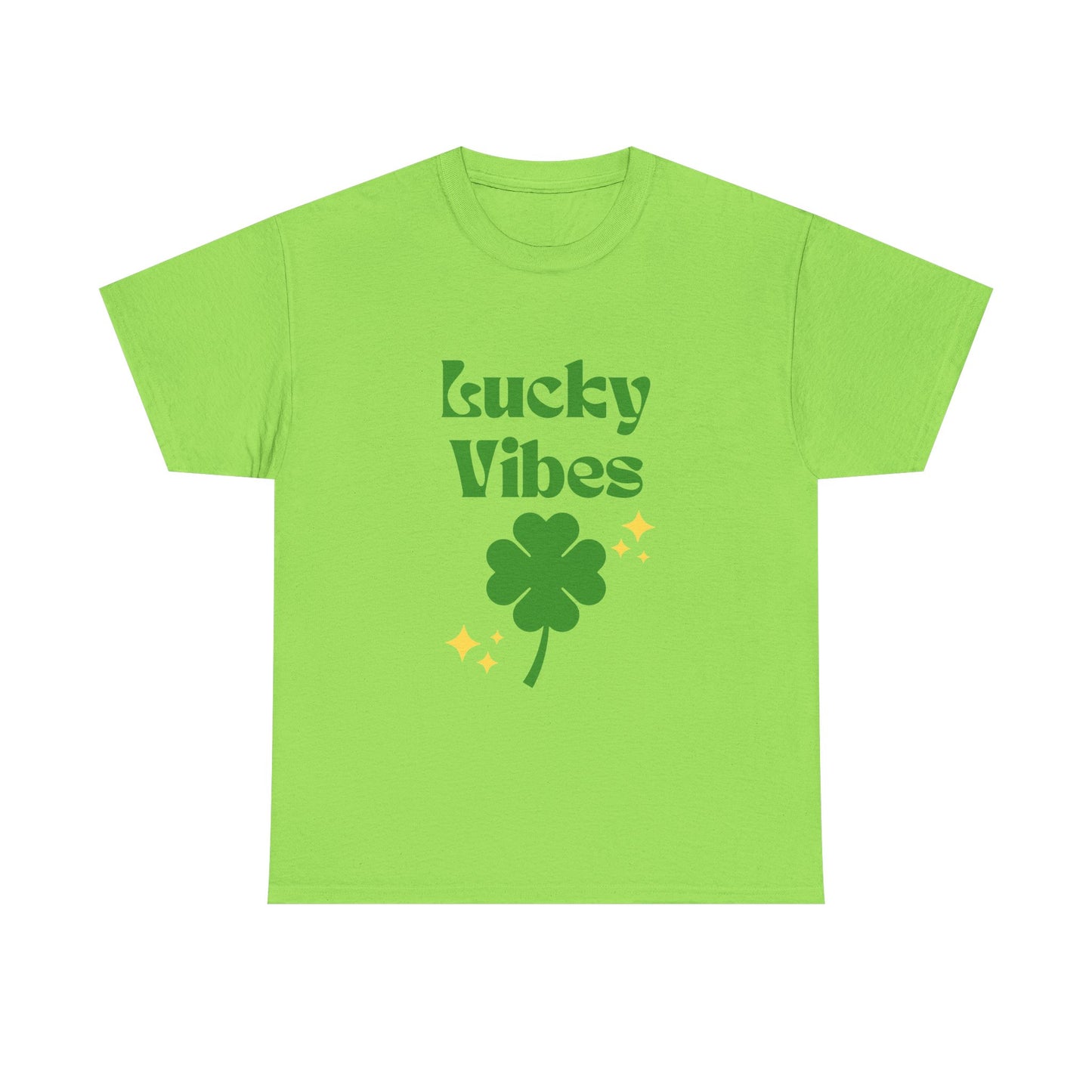 Lucky Vibes St. Patrick’s Day Unisex Jersey Short Sleeve Tee