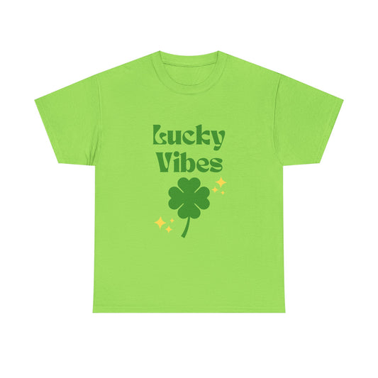 Lucky Vibes St. Patrick’s Day Unisex Jersey Short Sleeve Tee