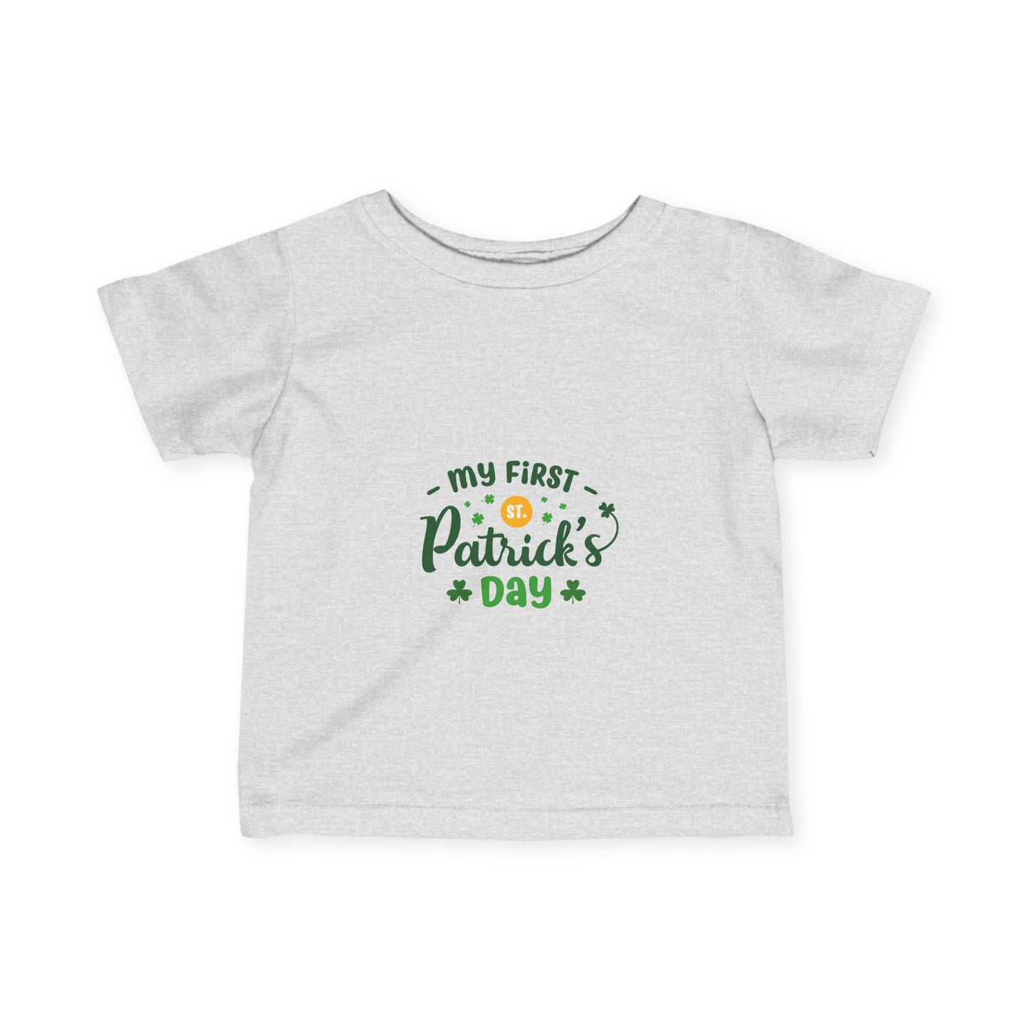 My First St. Patrick’s Day Infant Tee – Lucky Baby St. Paddy’s Day Shirt