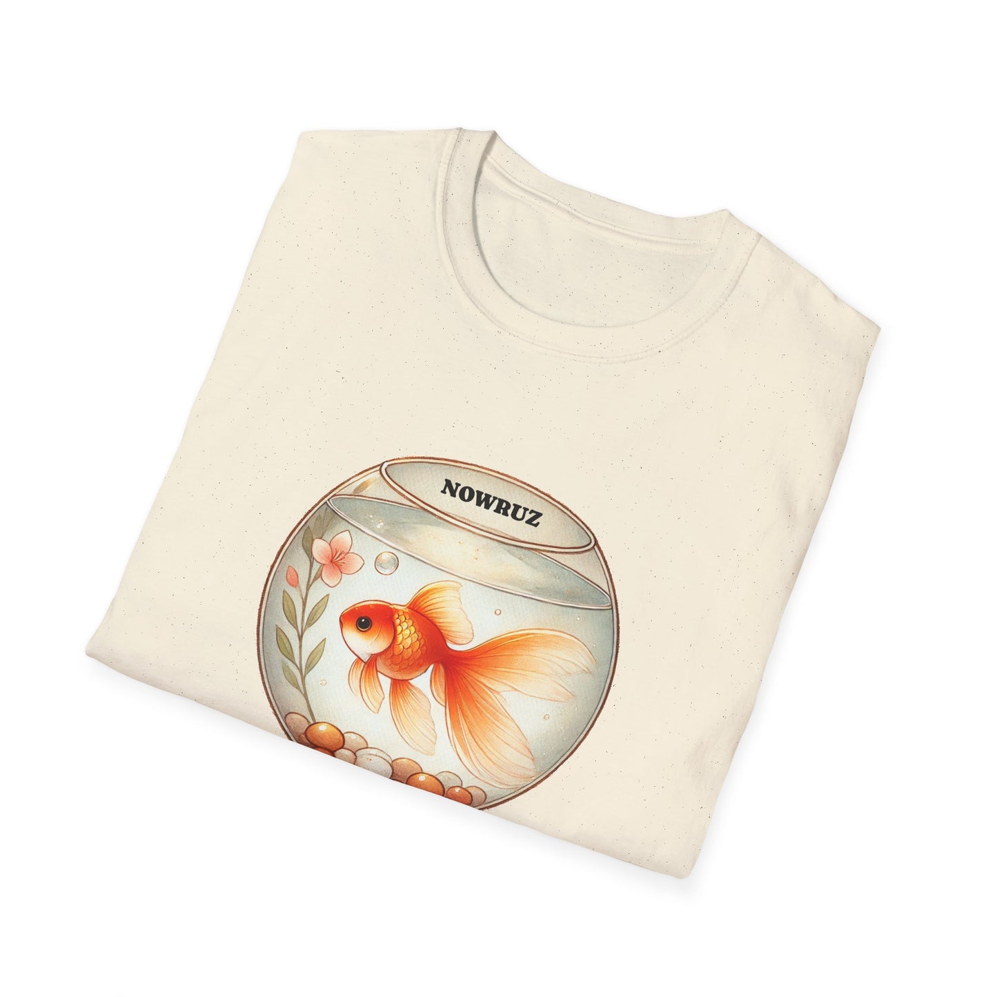 Nowruz Goldfish T-Shirt – Celebrate Persian New Year with Tradition