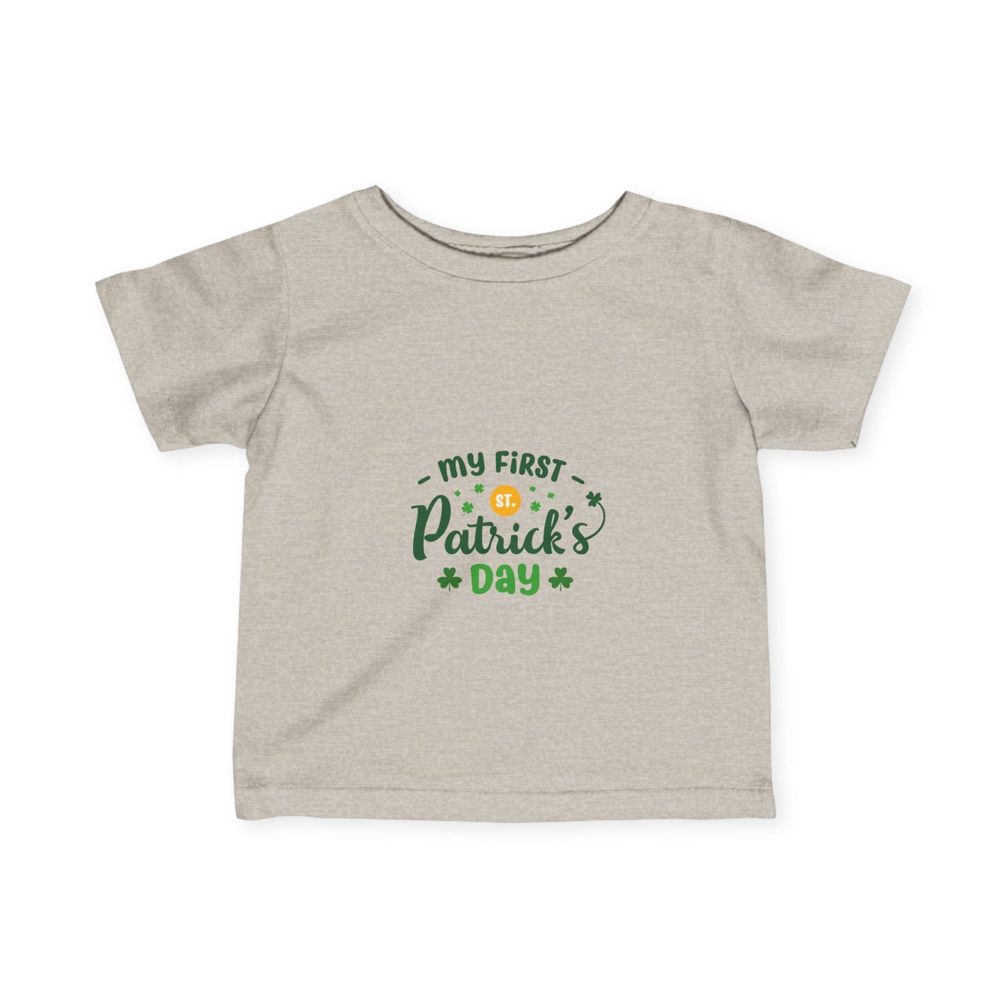 My First St. Patrick’s Day Infant Tee – Lucky Baby St. Paddy’s Day Shirt