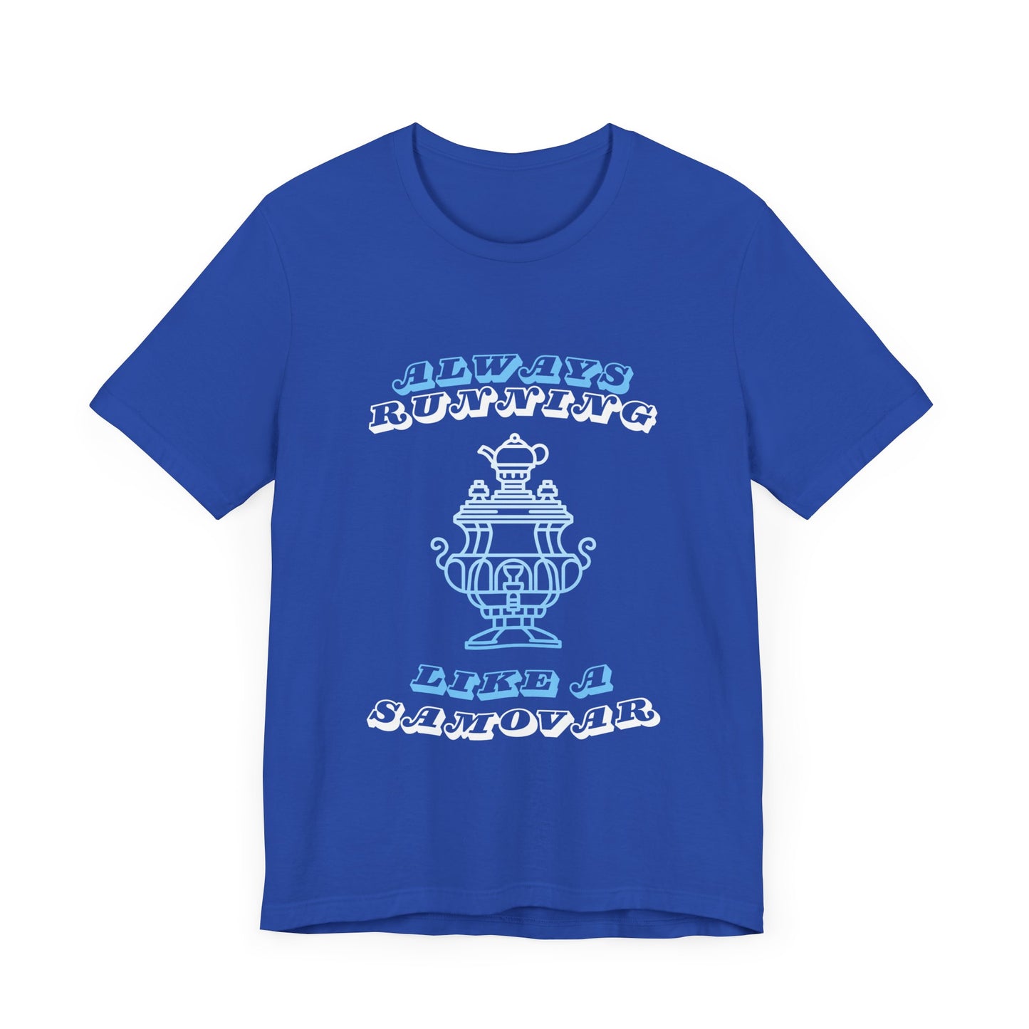 Always Running Like a Samovar – Persian-Inspired Tee for Busy Tea Lovers