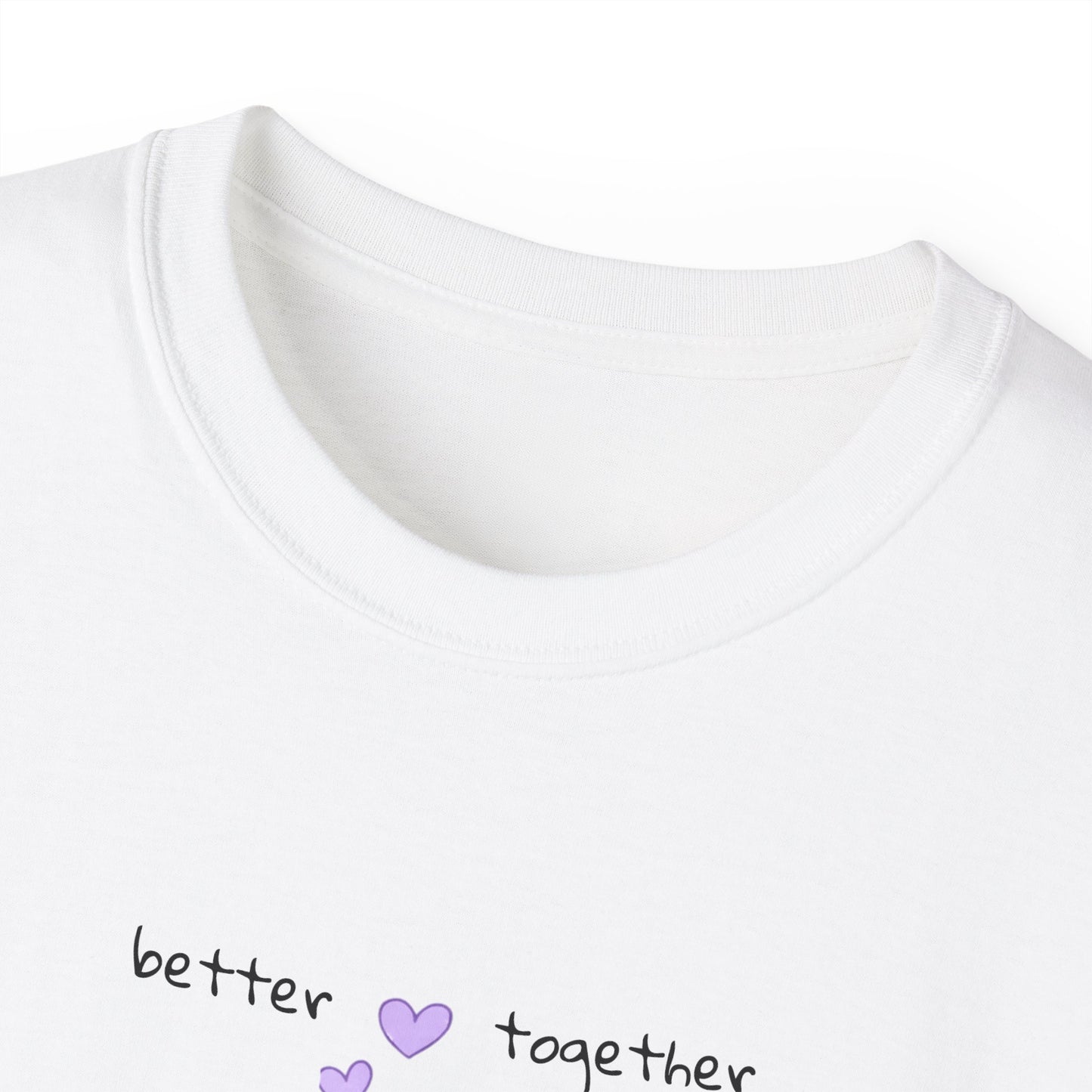 Better Together Heart Pals Cat & Dog T-Shirt
