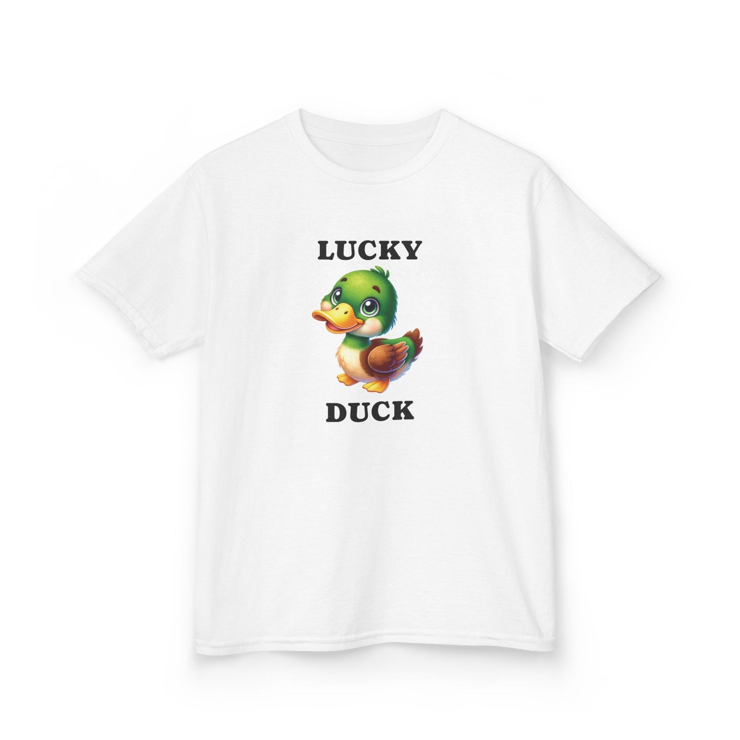 Lucky Duck – St. Patrick’s Day Kids Tee 🦆🍀