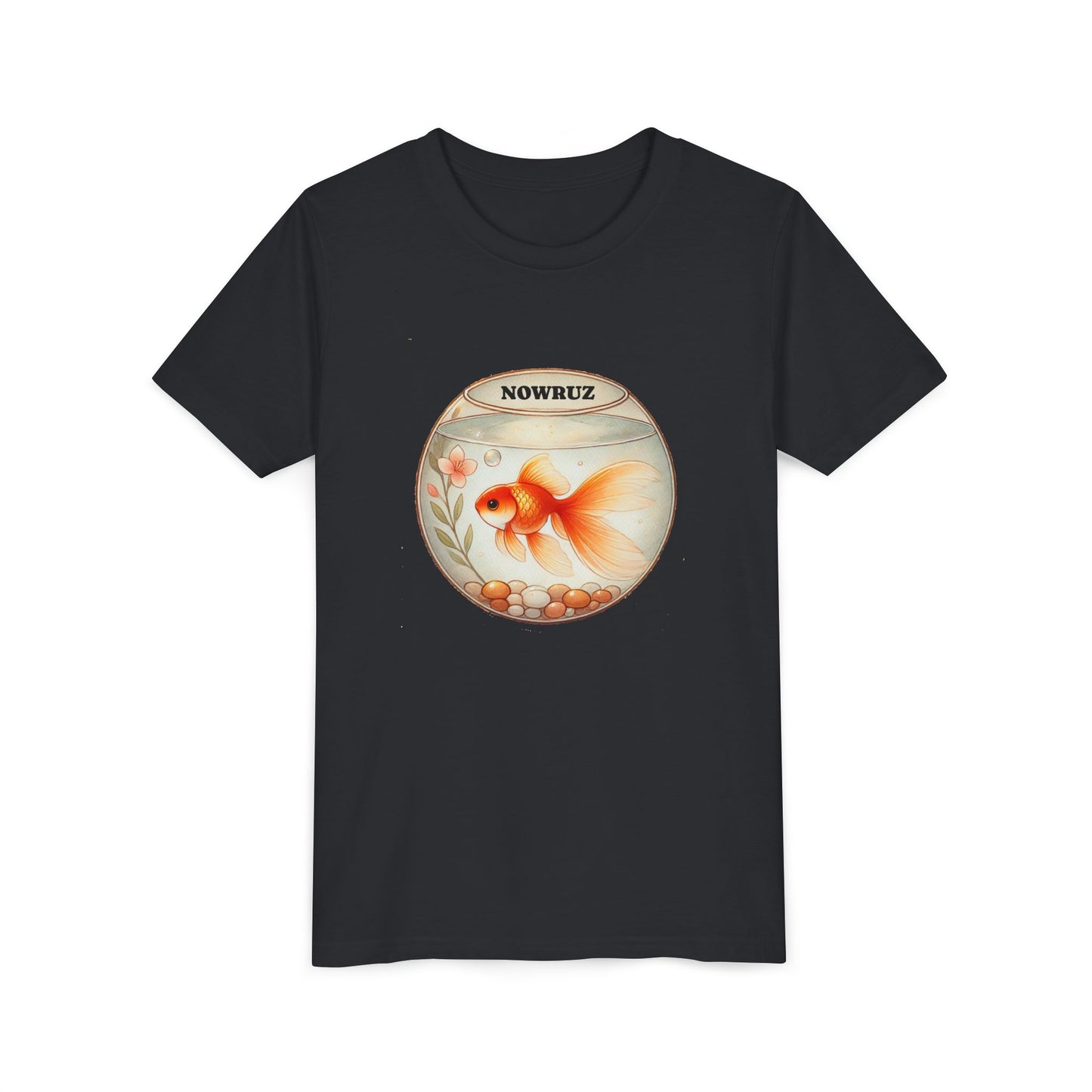 Nowruz Goldfish Youth T-Shirt – Festive Persian New Year Tee