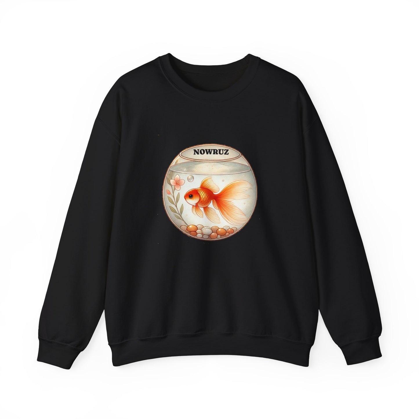 Nowruz Goldfish Crewneck Sweatshirt – Cozy Persian New Year Sweater