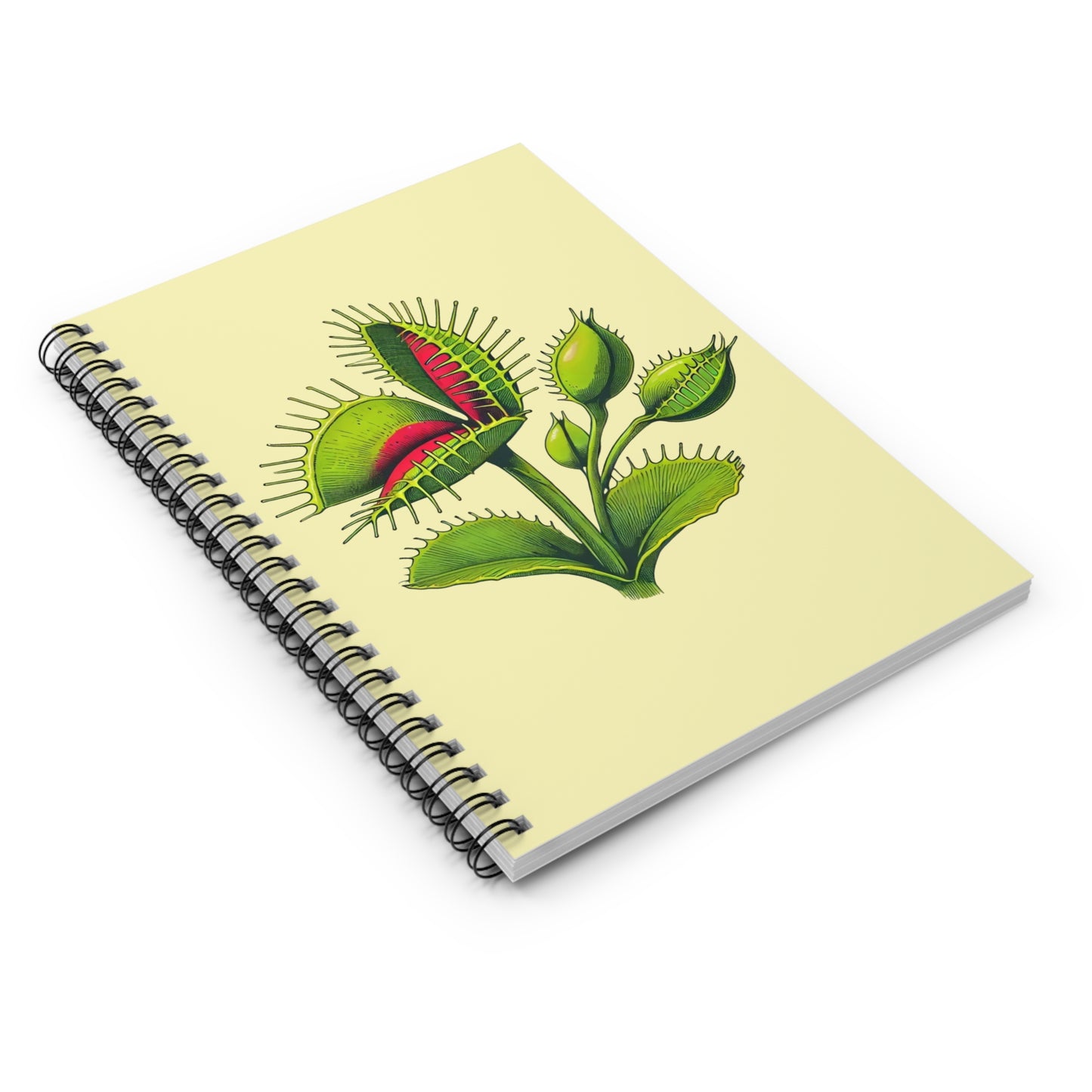 Venus Flytrap Spiral Notebook - Ruled Line | Inspired by Carolina Nature