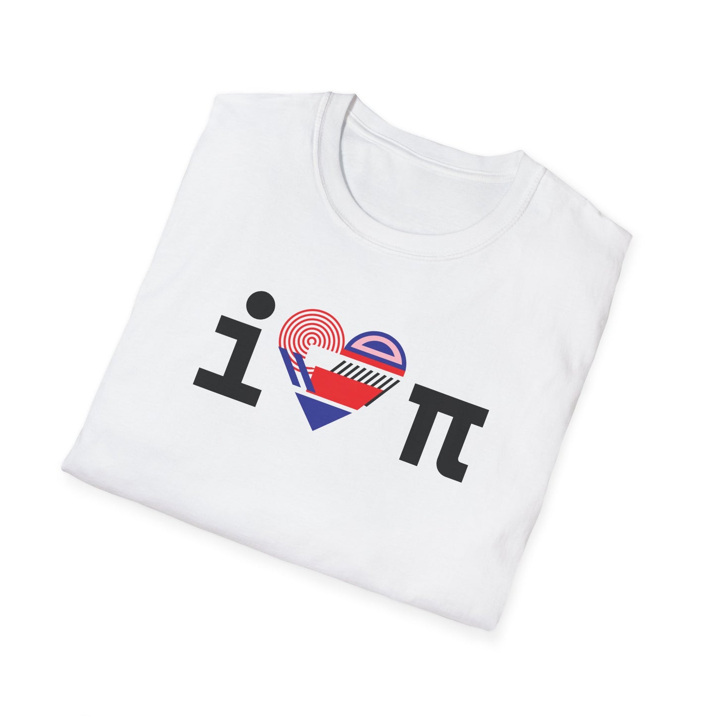 I Love Pi Unisex Softstyle T-Shirt – Math Lover’s Dream