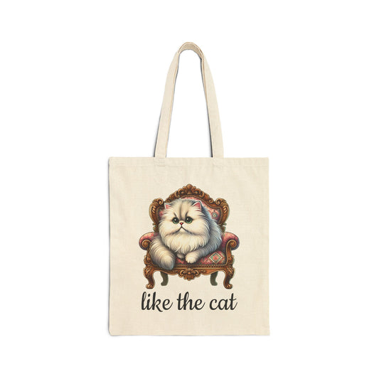 Persian Like the Cat – Canvas Tote Bag