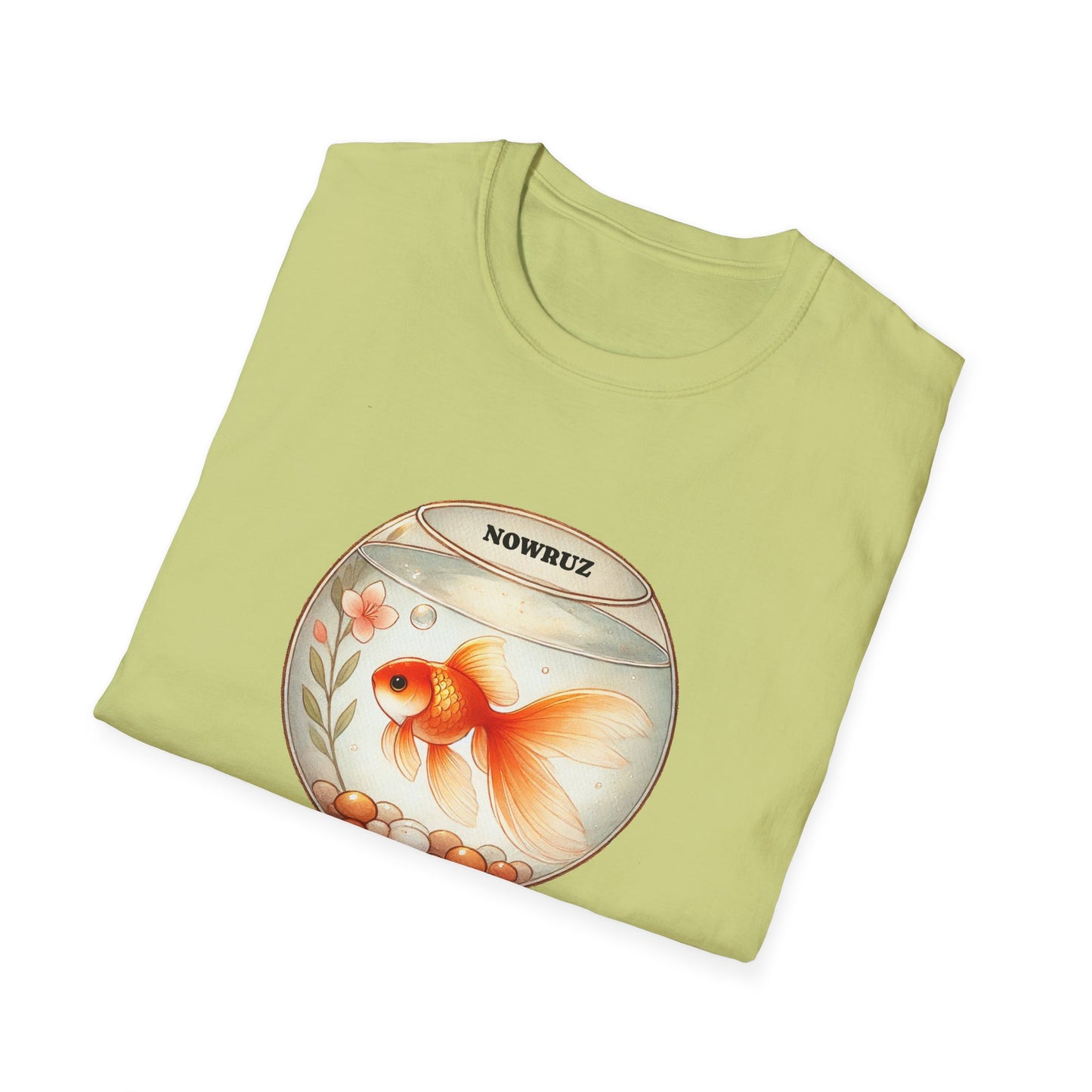 Nowruz Goldfish T-Shirt – Celebrate Persian New Year with Tradition