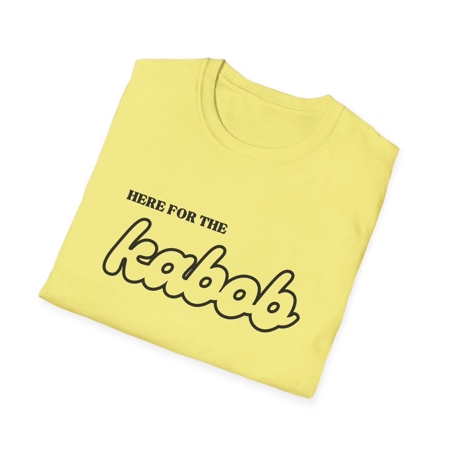 Here for the Kabob – Persian Food Lover’s Unisex T-Shirt